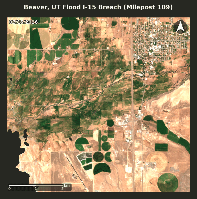 Beaver Utah Post Fire Flood
